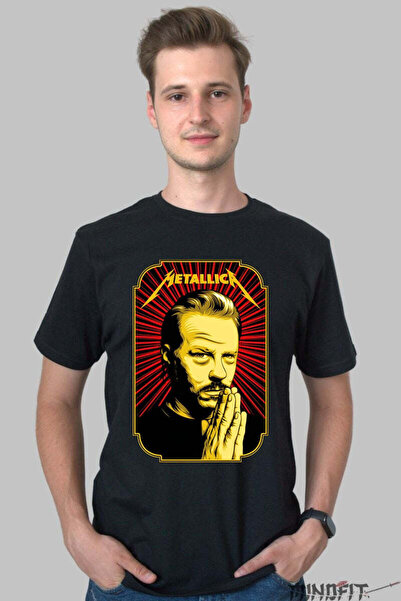GILDAN Tricou Metallica Portret Iconic James Hetfield Barbat