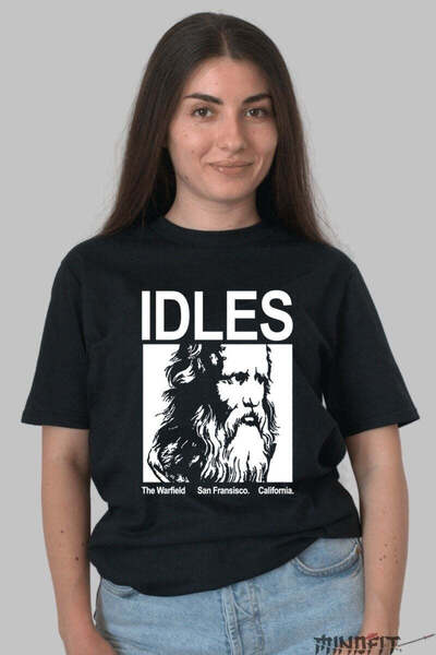 GILDAN Tricou Idles The Warfield California Tour Dama