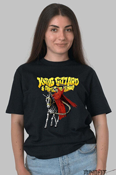 GILDAN Tricou King Gizzard Skeleton Rider Tour Edition Dama