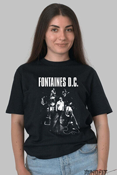 GILDAN Tricou Fontaines D C Underground Stage Vibes Dama