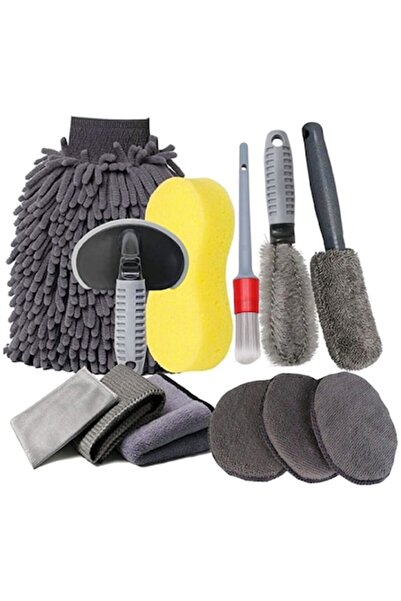Optim Solution Set of 12 Car Washing Accessories