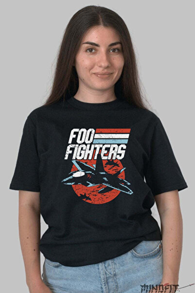 GILDAN Tricou Foo Fighters Jet Vintage Edition Dama