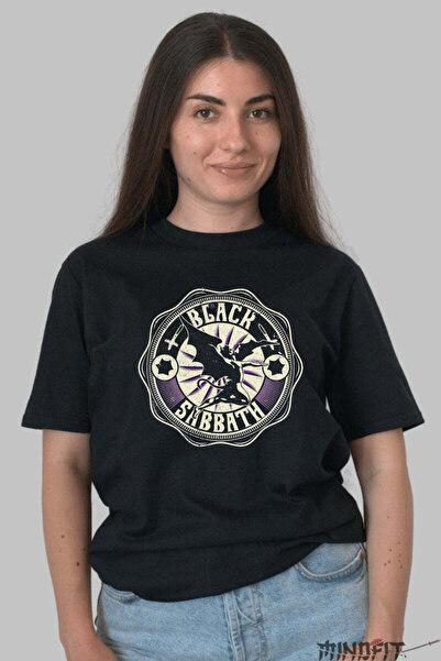 GILDAN Tricou Black Sabbath Emblema Legendara Dama