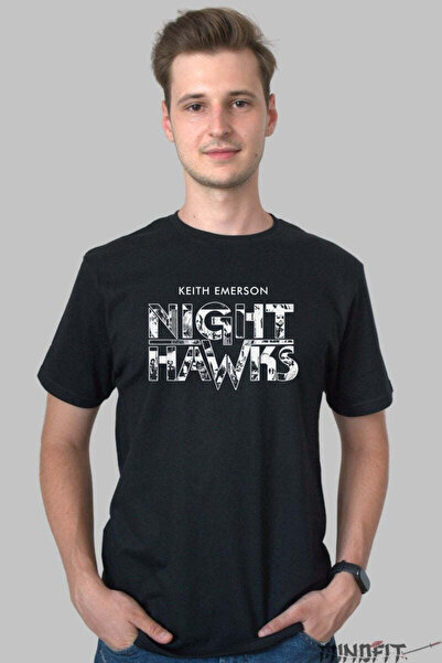 GILDAN Tricou Keith Emerson Night Hawks Barbat
