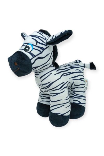 BUDİ HOME حيوانات قطيفة 30 سم - حمار وحشي