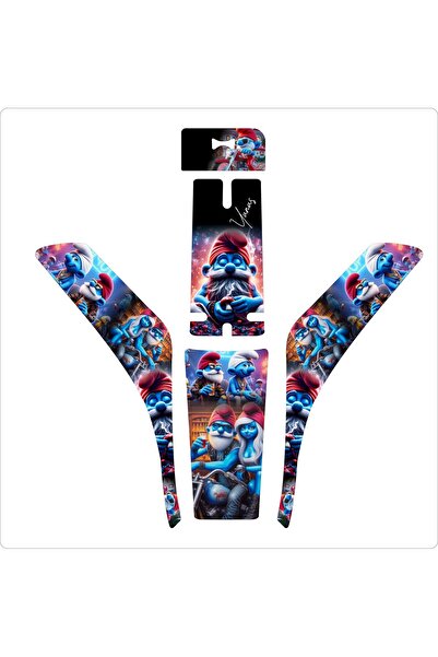 SYM Jet-X Tank Pad Şirin Baba Tank Pad