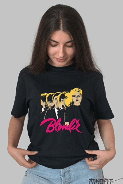 GILDAN Εμβληματικό Γυναικείο Ροκ Μπλουζάκι με τους Μέλους του Συγκροτήματος Μ...