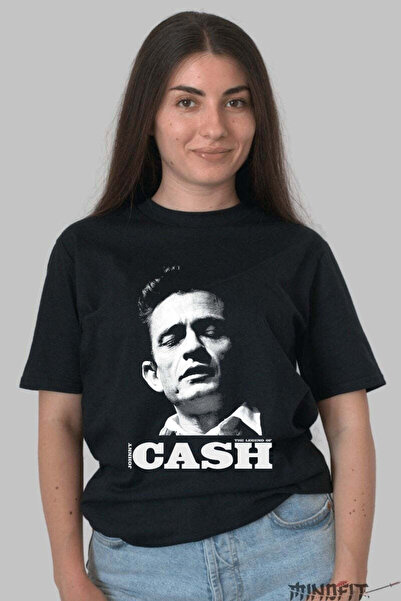 GILDAN Tricou Johnny Cash The Legend Lives On Dama