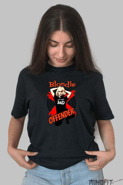 GILDAN Tricou Rock Blondie Bad Offender Dama