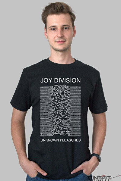 GILDAN Tricou Rock Joy Division Unknown Pleasures Iconic Wave Barbat