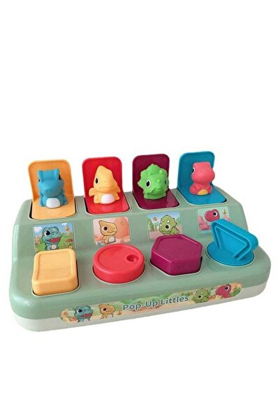 Arabest لعبة ديناصورات قابلة للتبديل، لعبة الاختباء والبحث المنبثقة، صندوق أع...