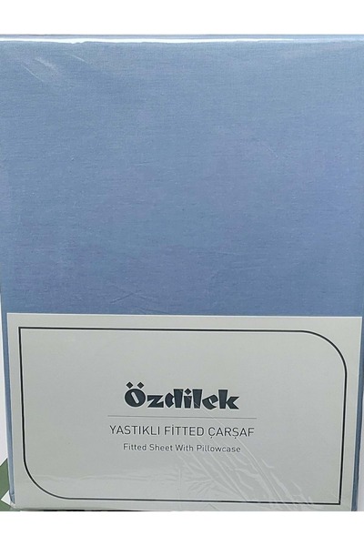 Özdilek Colourist Fitted Lastikli Battal Çift Kişilik Çarşaf Seti (180x200)-B...