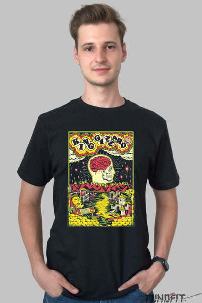 GILDAN Tricou King Gizzard Psychedelic Brainstorm Barbat