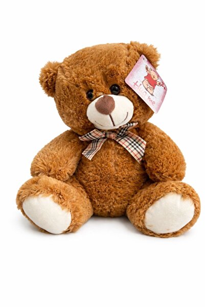 OEM Brown teddy bear with bow-25 cm