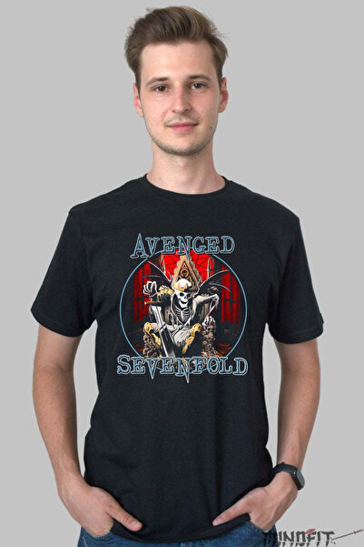 GILDAN Tricou Avenged Sevenfold Reaper Throne Edition Barbat