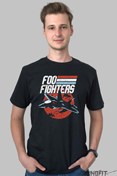 GILDAN Tricou Foo Fighters Jet Vintage Edition Barbat