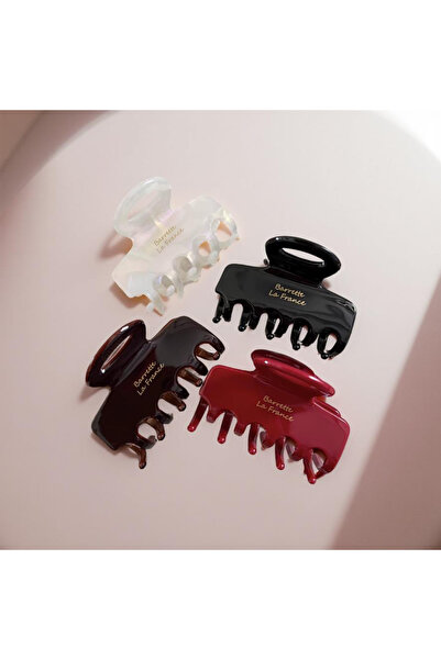 Xui Trend Marka Model (ysho) Asetat Kemik Toka /1 Adet Siyah Mandal Toka Orta...