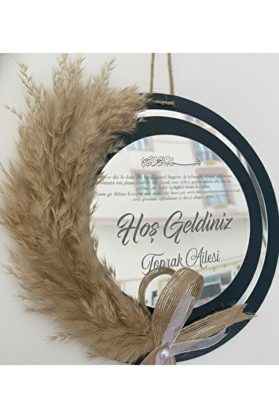 PAŞAOĞLU PLEKSİ 25*25cm Kapı Süsü - Kişiye Özel İsimli Kapı Süsü ( Hediyelik )