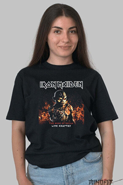 GILDAN Iron Maiden The Book Of Souls Live Chapter Women's T-Shirt