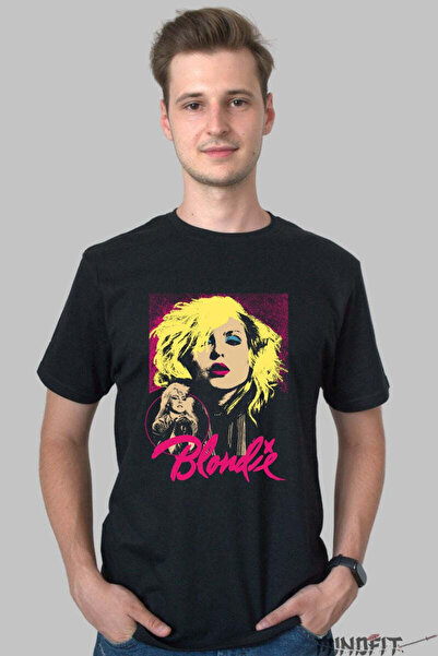 GILDAN Tricou Blondie Neon Pop Art Barbat