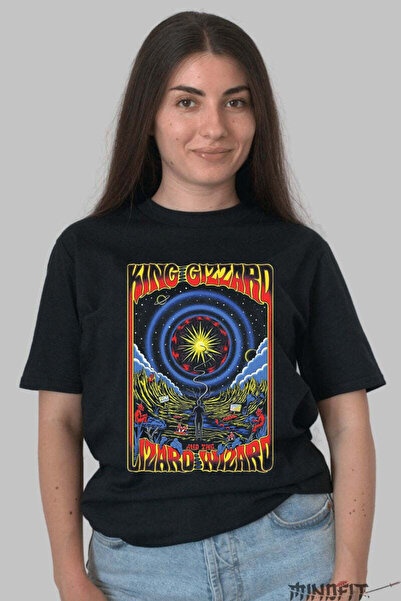 GILDAN Tricou King Gizzard Psychedelic Cosmic Vision Dama
