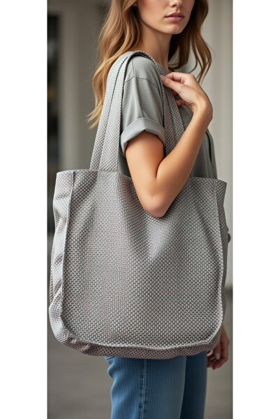 MODA NUR Modanur Women's Fabric Shoulder Bag. Strap-On School Beach Briefcase...