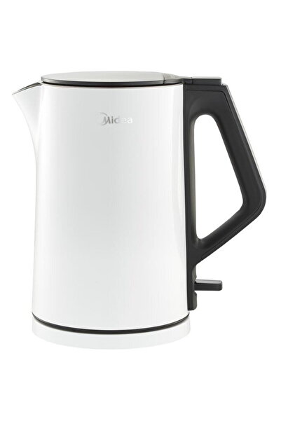 Midea Rapid-Boil Stainless Steel Electric Kettle with Auto Shut-Off & 360° Sw...