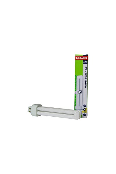Osram 26w Dulux D/E 830 - Energy Saving - Warm White Colour - G24q-3 Cap Lamp...