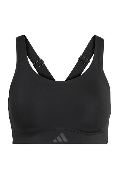 adidas Дамски черен спортен сутиен OPT HS BRA JN6896