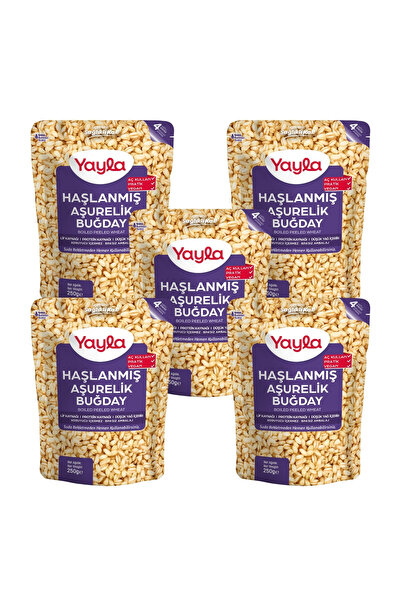 Yayla Haşlanmış Aşurelik Buğday 250 gr x5