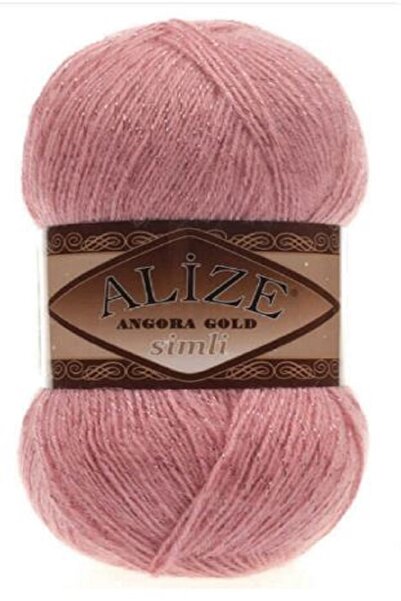 Alize Angora Silvery Dark Powder 5 Pieces Color: 144