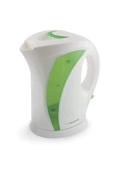 ESPERANZA Electric Kettle EKK018G - 1.7L, 2200W, Automatic Shut-off, White/Green