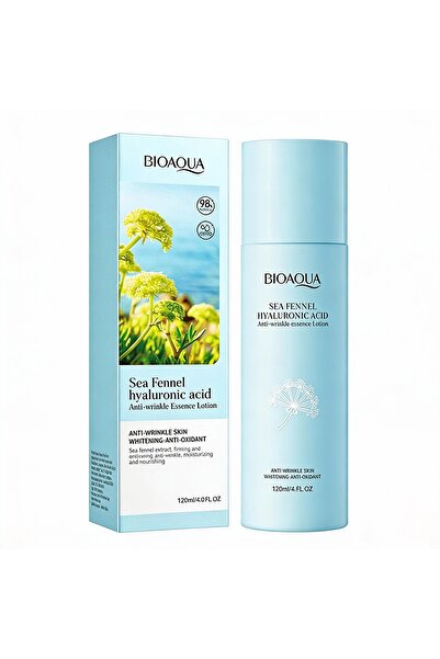 Bioaqua Anti-wrinkle face lotion with hyaluronic acid and marine fennel, Bioa...