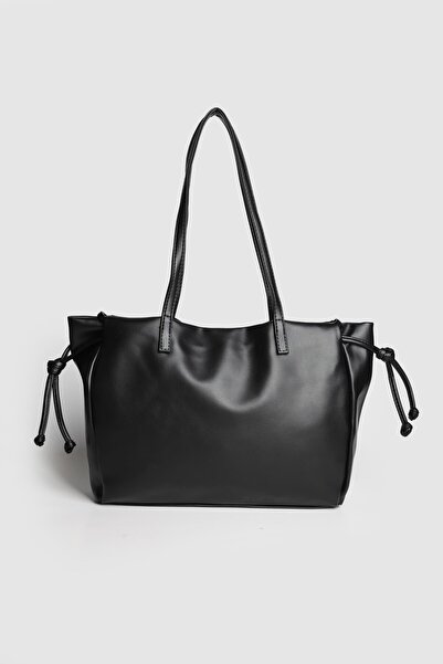 Store Kadın Raqe Yumuşak Deri Büyük Boy Omuz Çantası