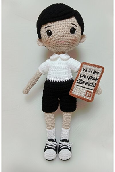 elimdeki sanat Tubicraft karne hediyesi erkek bebek modeli