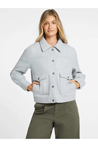 Guess Jeans Women's Wool Blend Jacket