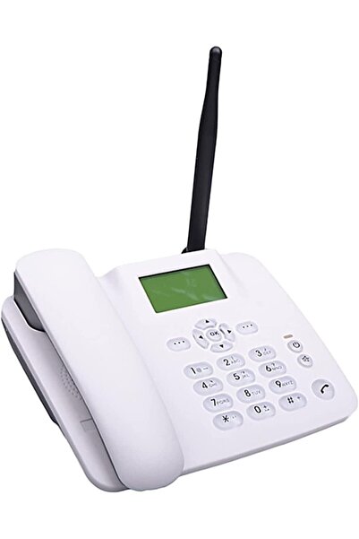 Generic Fixed Wireless Phone 4G Desktop Telephone with Radio Alarm Clock SMS ...