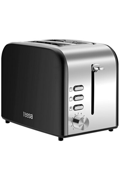 Teesa TSA3300 850W Black/Silver Bread Toaster