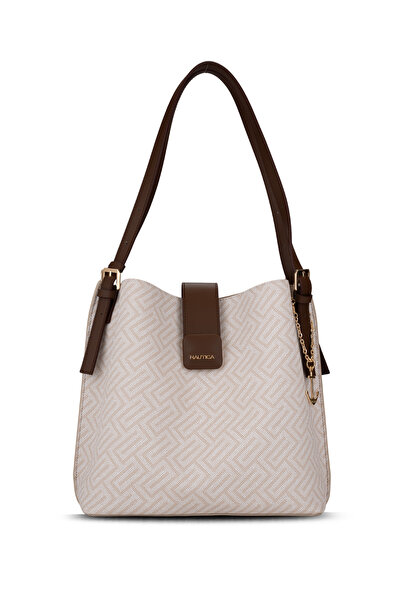 Nautica Bej-A.Kahve Kadın Omuz Çantası Cn7627t