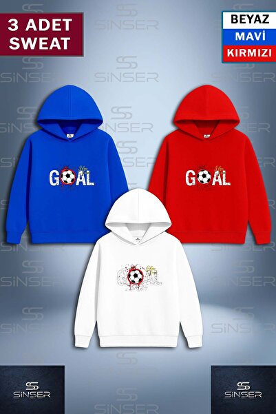 SS SİNSER Φούτερ με στάμπα  "3LU "GOOL LEKELI YAZI TOP "