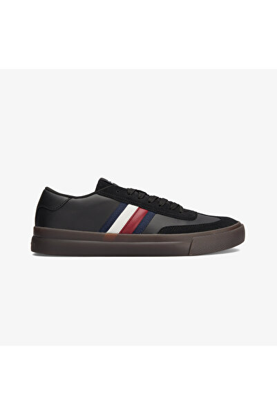 Tommy Hilfiger Cupset Terrace Erkek Siyah Spor Ayakkabı