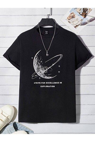 ZEMLİYA Unisex London Architectural Graphic T-shirt με κοντό μανίκι – Καλοκαι...