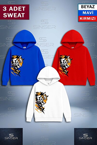 SS SİNSER SWEAT 3LU Hanorac cu imprimeu  "CAPLAN SAĞA BAKAN KAFA "