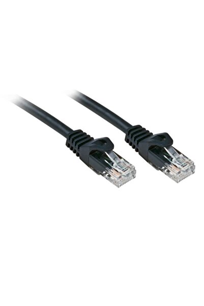 0.3m Cat6 Cable - 23 Awg - Black - 30cm Cat 6 Cable Rj45 Socket