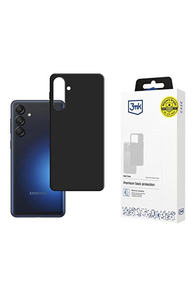 3MK Carcasă mată Samsung Galaxy M55, negru mat