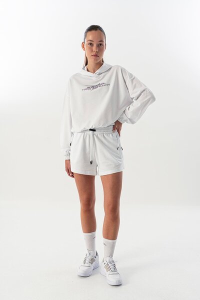 MARATON Comfort Women's Bell Bottom White Shorts