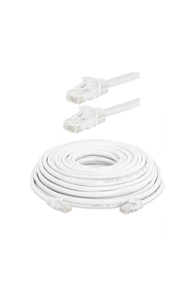 WOZLO 20 Metre Cat6 Ethernet Internet Lan Network Patch Kablo - Fabrikasyon -...