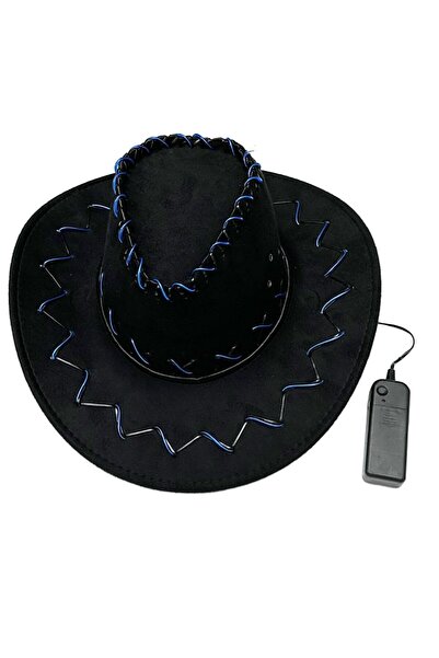 Mirific Party Neon Hat, Various Colors, with Batteries