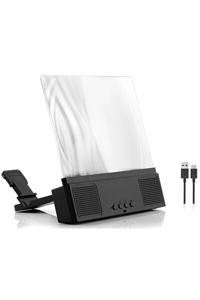 STOREONLINE Foldable 3D phone amplifier bluetooth speaker big screen video