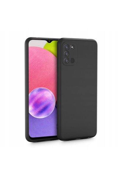 Tech-Protect Black Silicone Case for Galaxy A03s